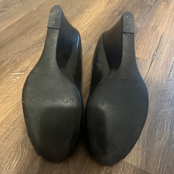 Coach Black Wedge Heels - Picture 6 of 6